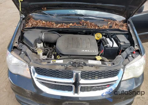 2016 Dodge Grand Caravan American Value Pkg из США, поврежденный, VIN 2C4RDGBG6GR359853